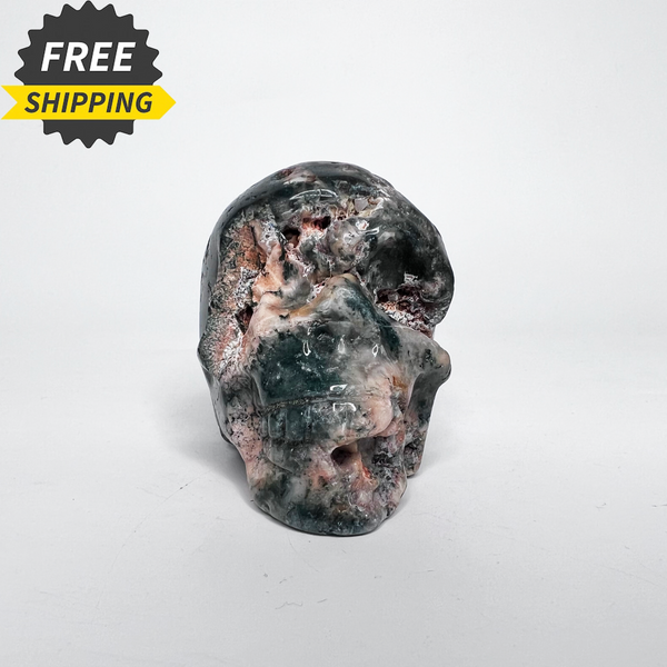 Natural Crystal Collectibles Ocean Jasper Skull (CHD10)