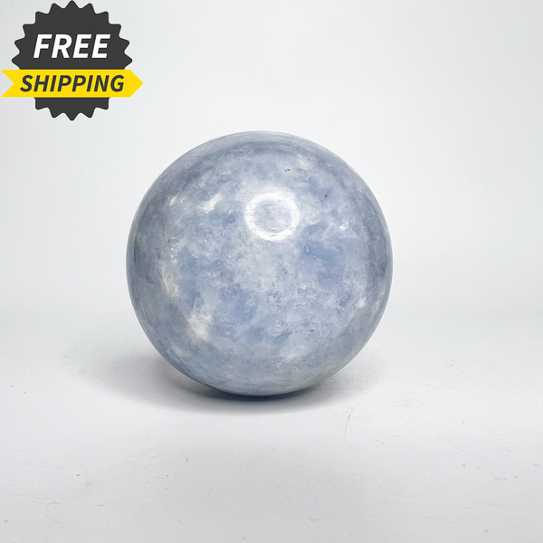 Natural Crystal Collectibles Celestite Sphere (CHD12)