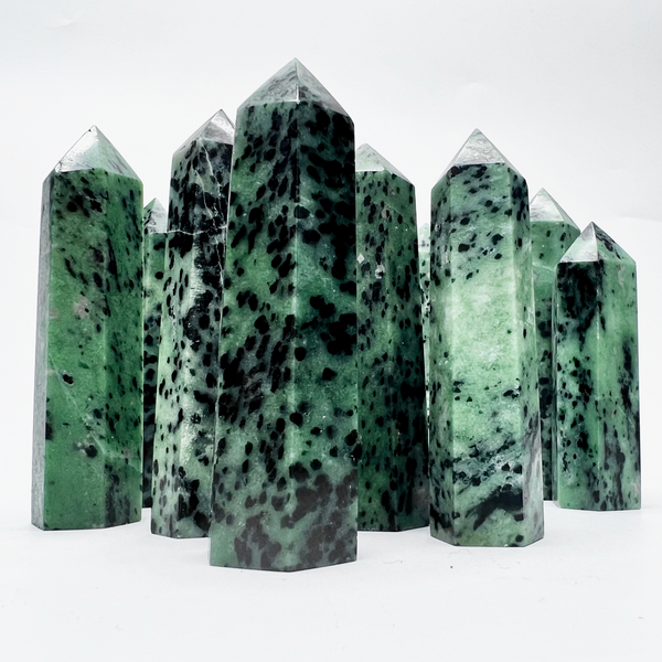 Natural Spiritual Crystal - Ruby Zoisite Tower