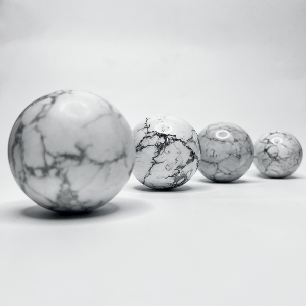 Natural Spiritual Crystal - Howlite Sphere