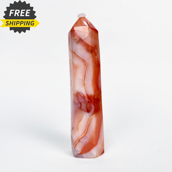 Natural Crystal Collectibles  Red onyx Tower CHROT1