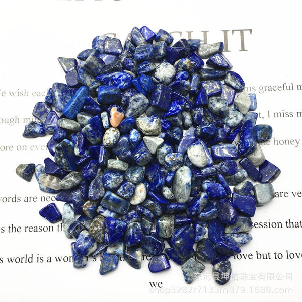 Crystal Stones Tumbled Chips Crushed Stone - Lapis lazuli