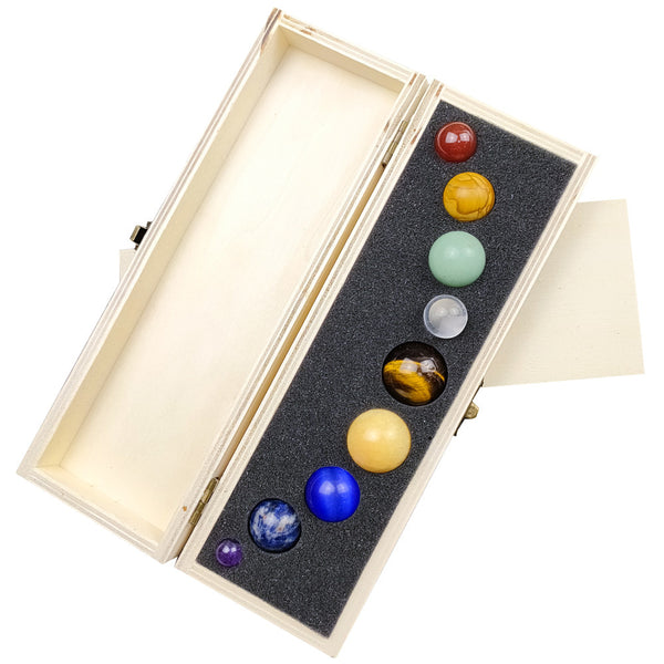 Crystal Planet Set 8-9 Planets