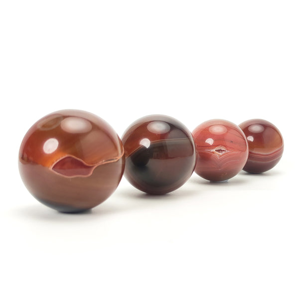 Natural Spiritual Crystal - Red Onyx Sphere