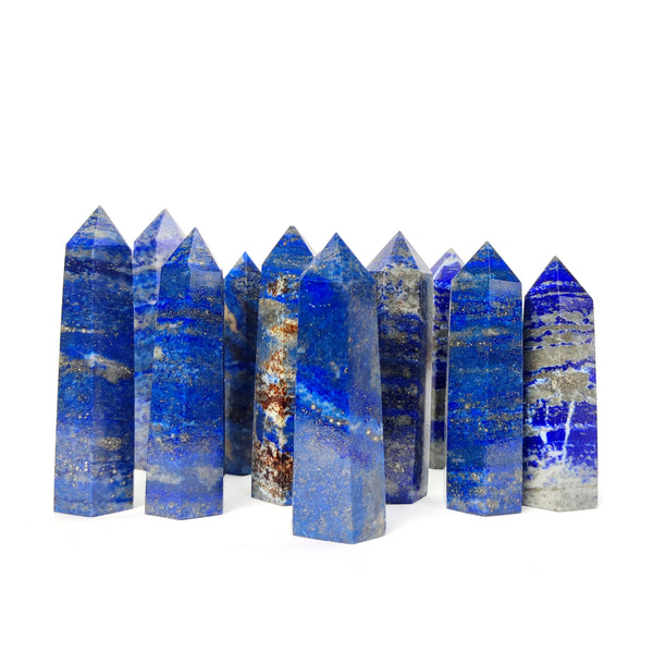 Natural Spiritual Crystal - Lapis Lazuli Tower
