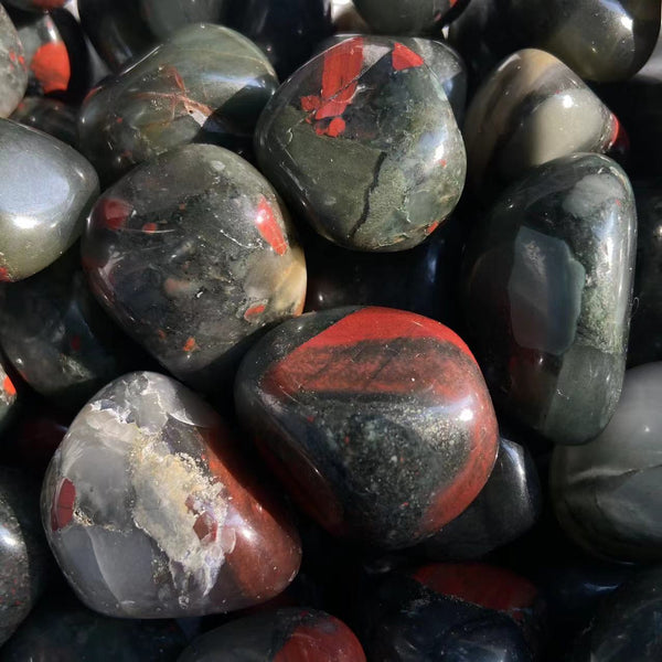 African Bloodstone  Tumbled Crystals