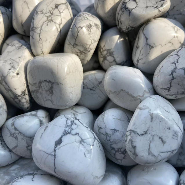 Howlite  Tumbled Crystals